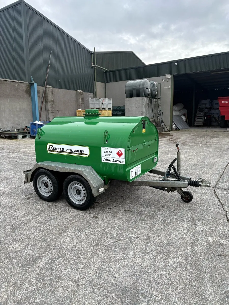 Cashel Bowser - Bunded - 1000 litre - Image 1
