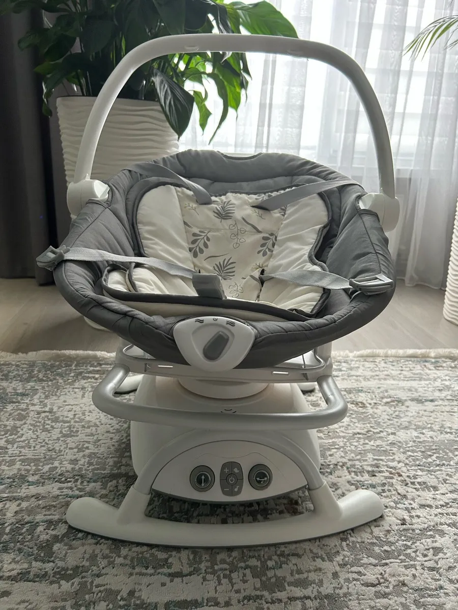 Joie Emeri 2-in-1 Baby Swing and Rocker Fern - Image 1