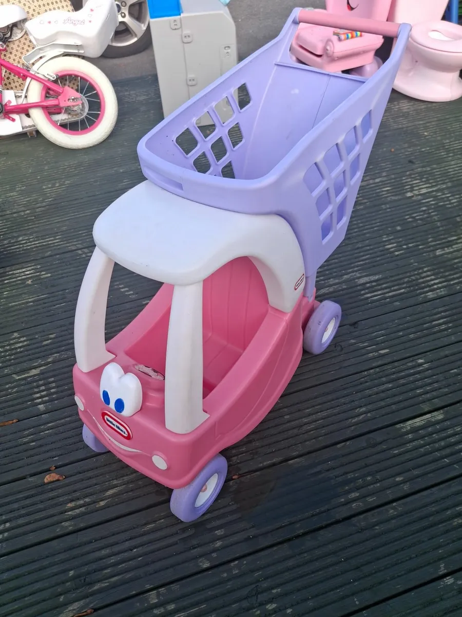 Kids Outdoor Toys, Princess Cart - Image 1