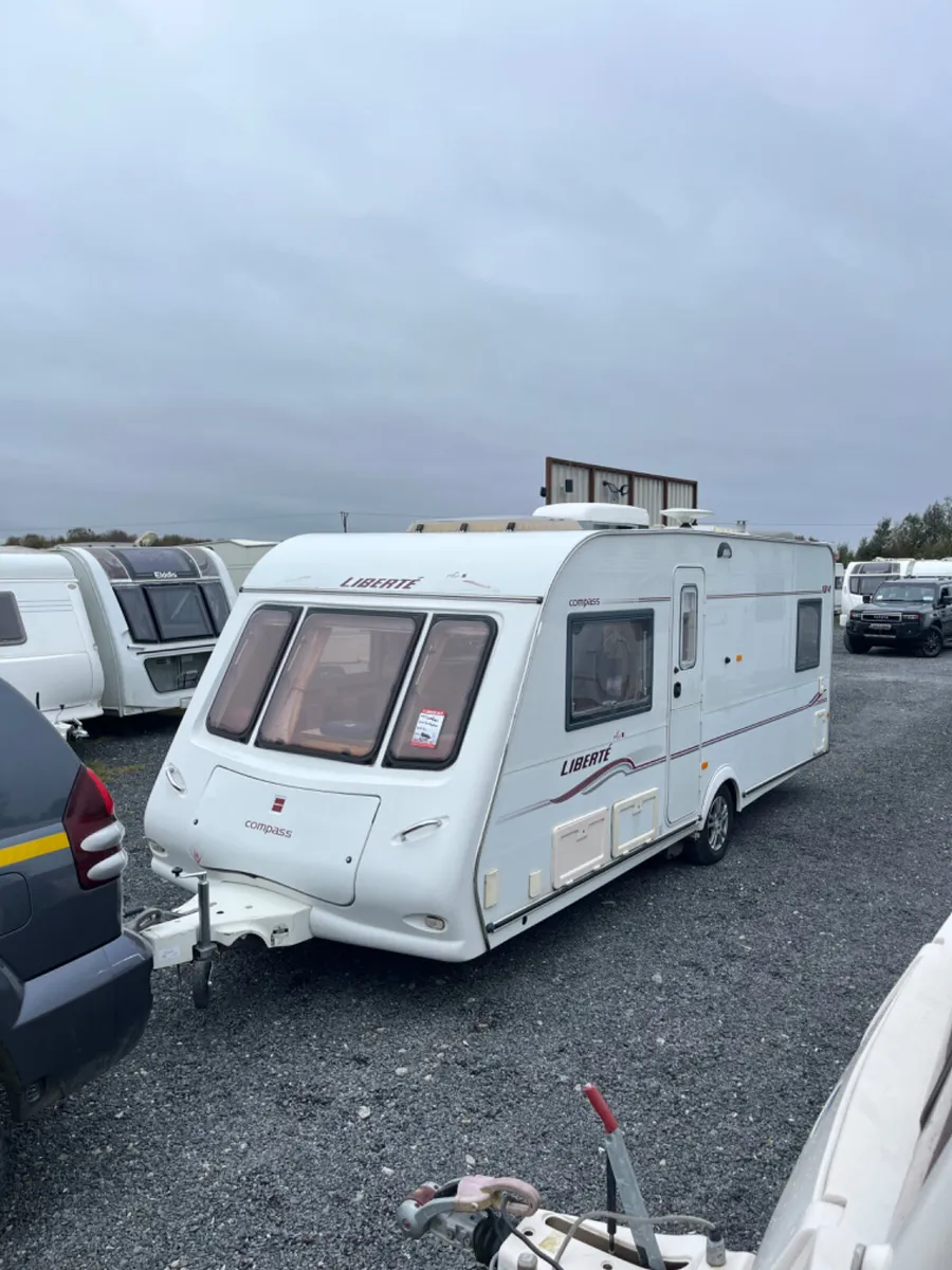 Compass 4/5 Berth Fixed Bed Caravan - Image 1