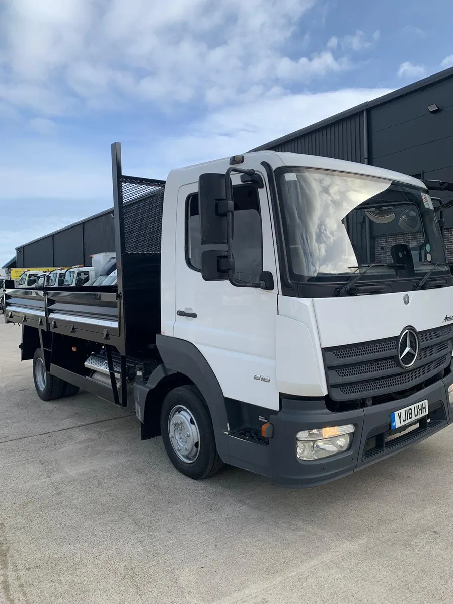 June 2018 Mercedes Atego 816 7.5T Tipper - Image 1