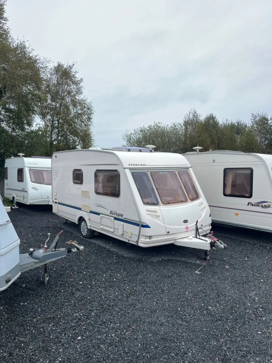 Sterling MINT LIGHTWEIGHT 2 Berth Caravan - Image 1