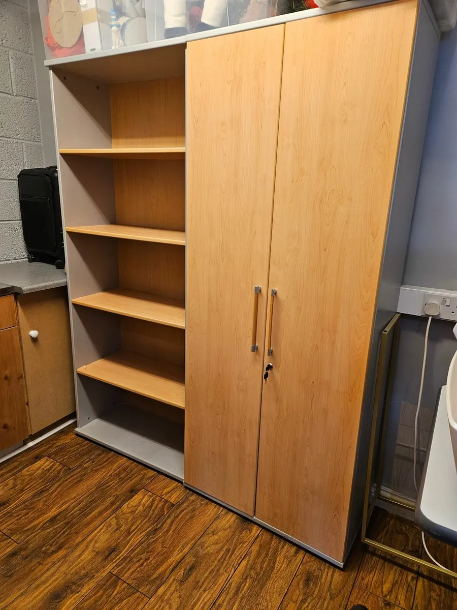 Office Shelving Units and Sink Unit - Image 1