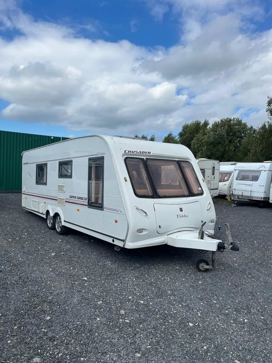 Elddis 4 Berth Fixed Bed Rear Washroom Caravan - Image 2