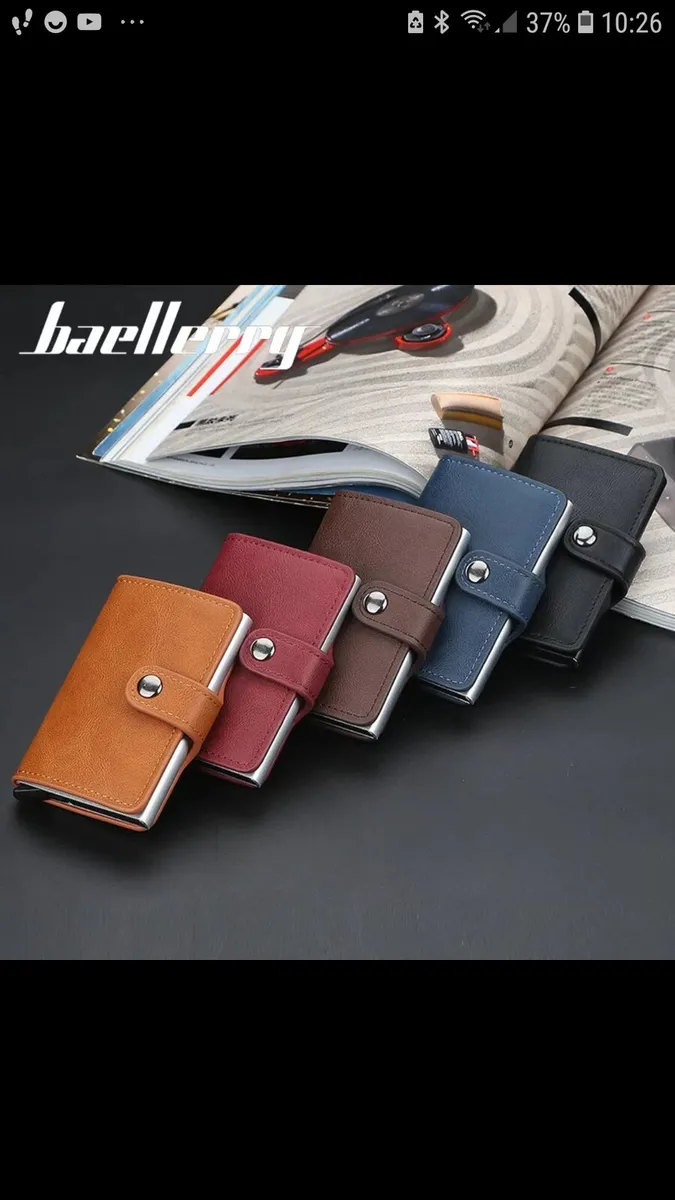 Anti Theft Card Wallets - Image 1