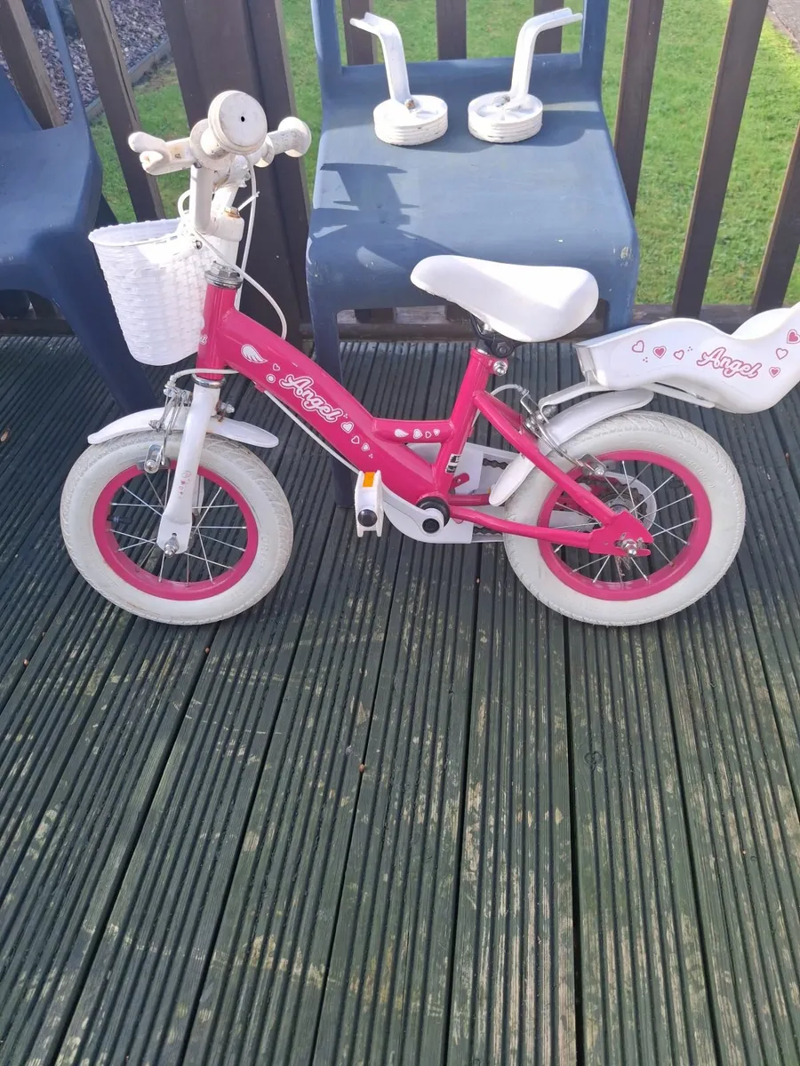 Girls Pink Bike - Image 1