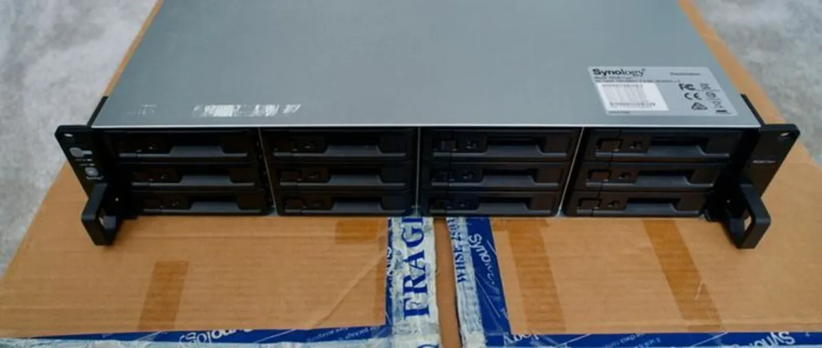 Synology RS3617xs+ - 12 Bay 96TB Rackmount NAS - Image 1