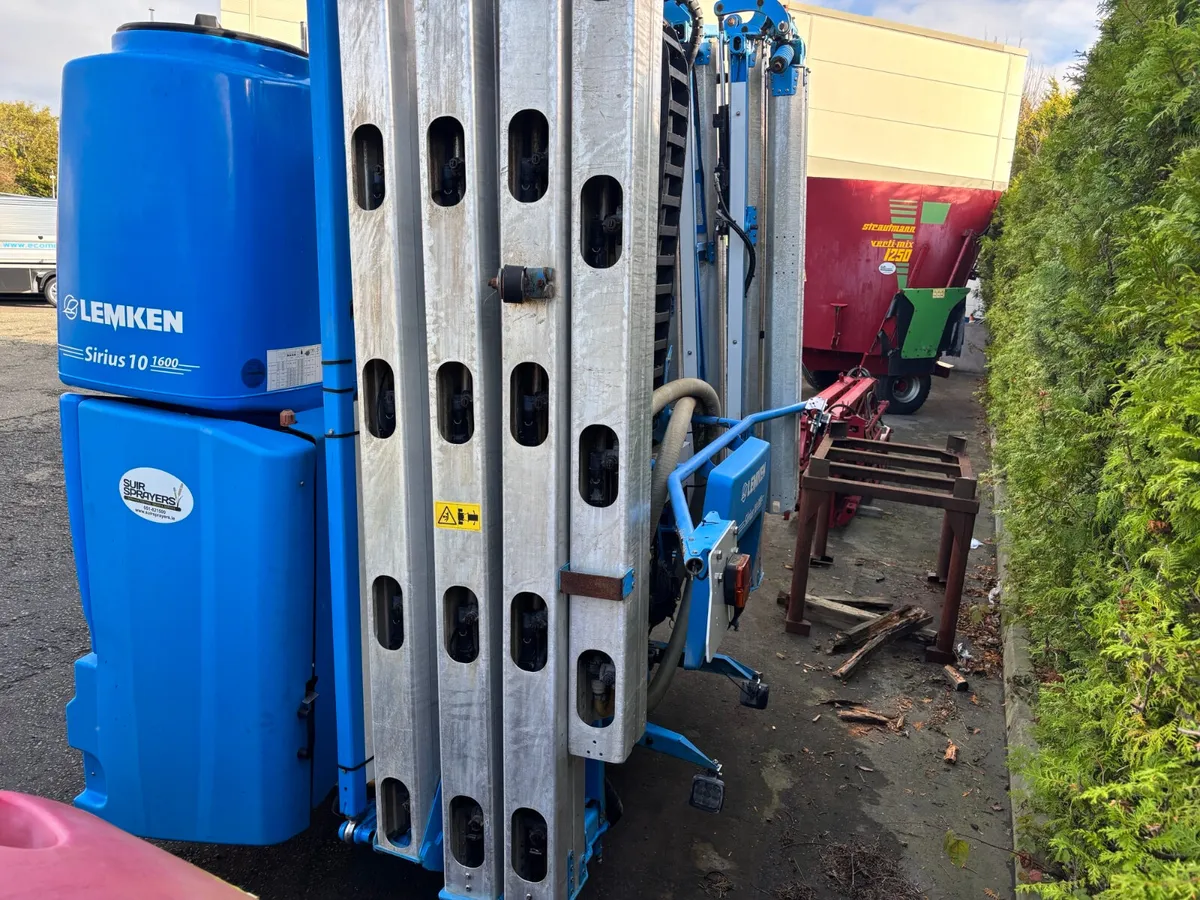 2017 Lemken Sirius 1600L 21M Sprayer - Image 3