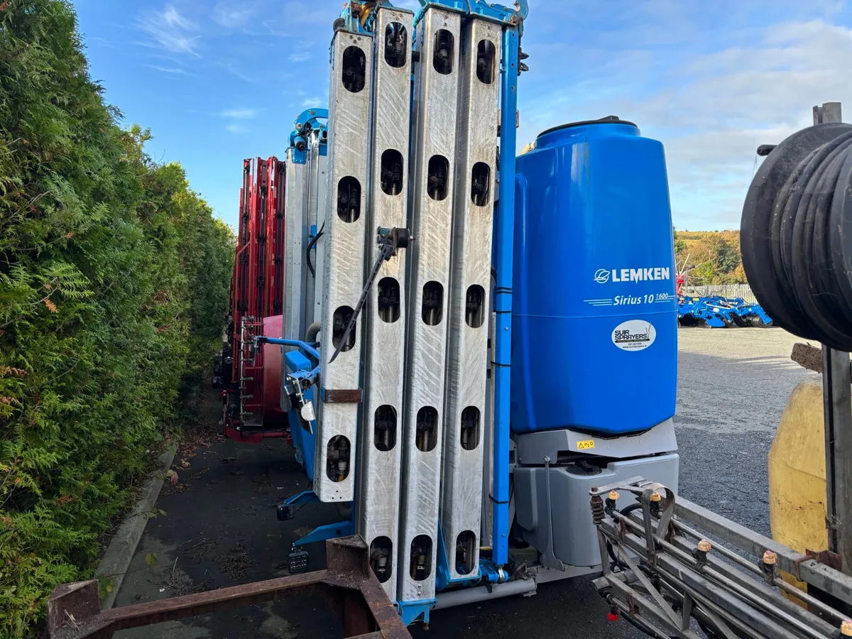 2017 Lemken Sirius 1600L 21M Sprayer - Image 2