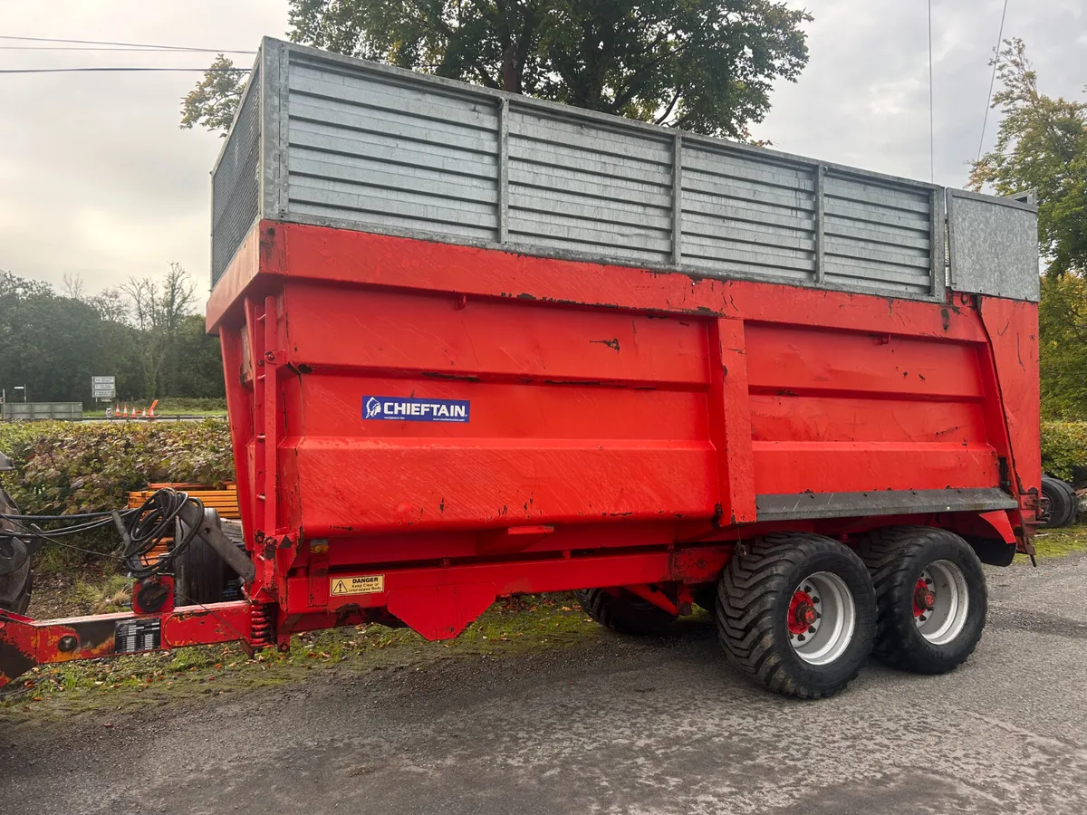 Chieftan Silage Trailer 18 x 8 - Image 1