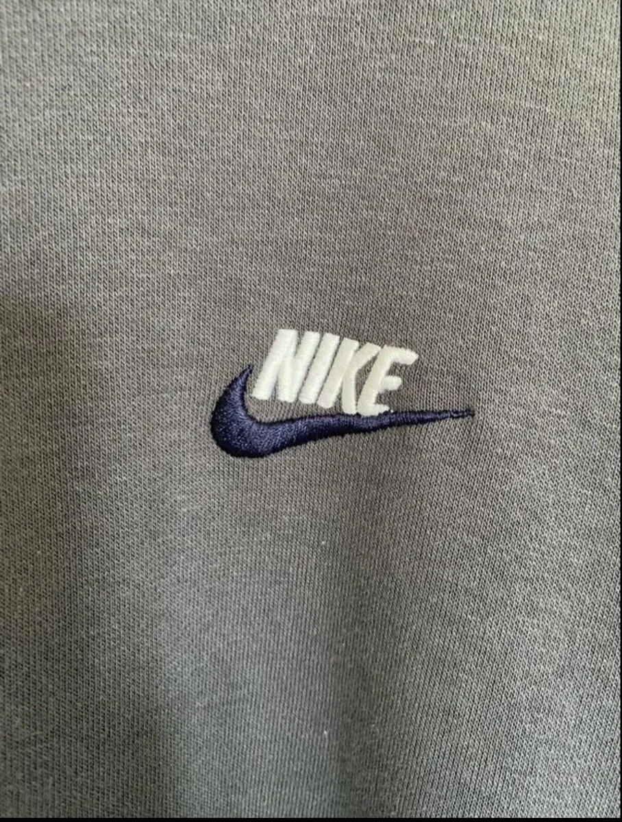 Nike full zip hoodie for men, XL, dark grey - Image 2