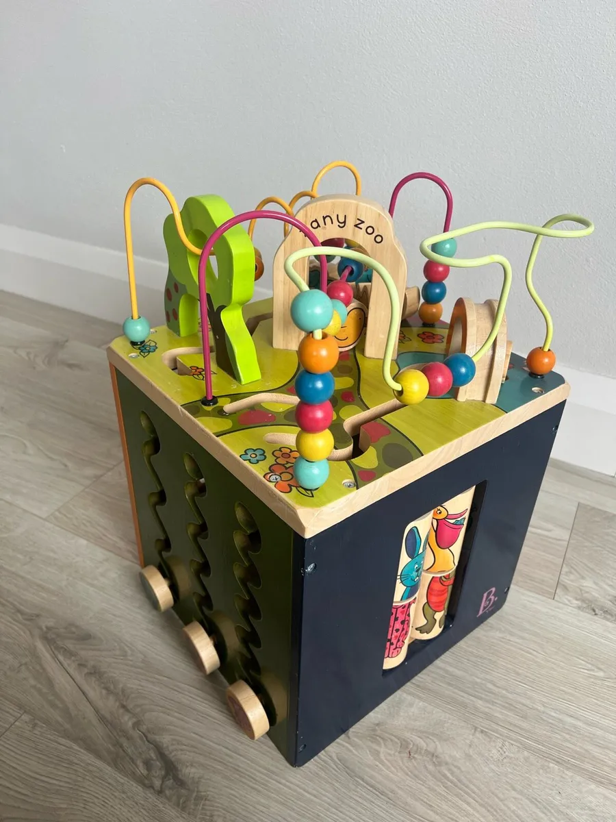 Zany Zoo Wooden Activity Cube Assortment - Image 4