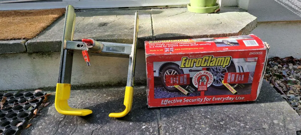 Bulldog EuroClamp wheelclamp - Image 3