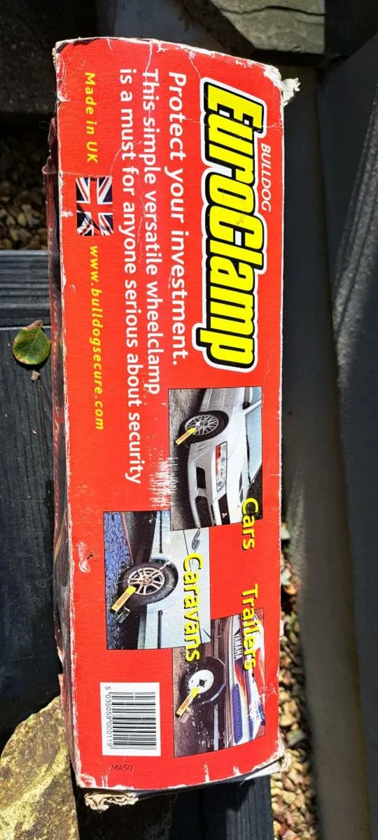Bulldog EuroClamp wheelclamp - Image 4