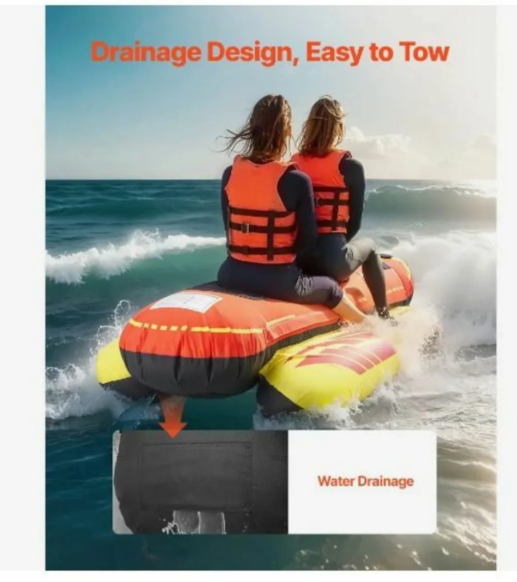 Towable Tubes for Boating, 1-3 Riders - Image 4