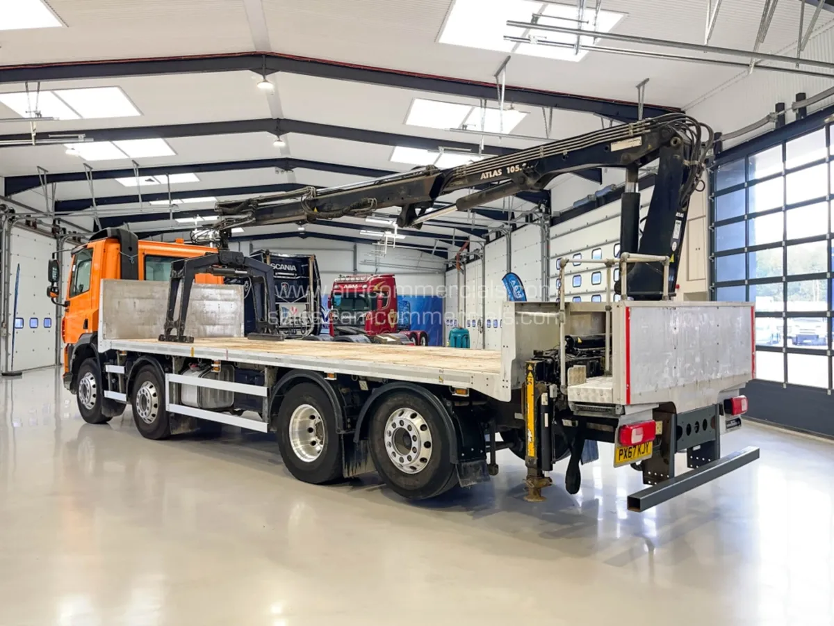 2017 (67) DAF CF 400 8X2 32 TONNE FLATBED BLOCK GR - Image 4