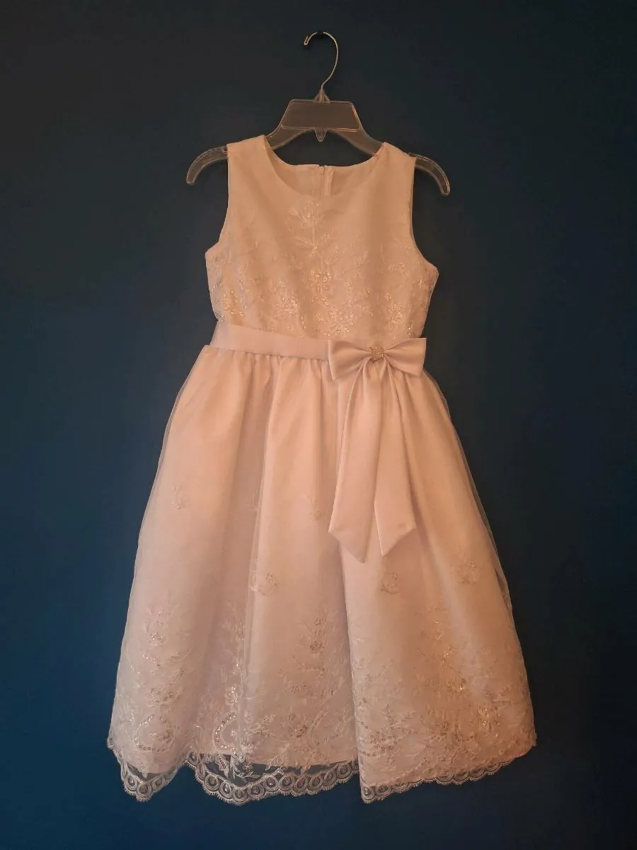 Communion Dress and Accessories - Image 1