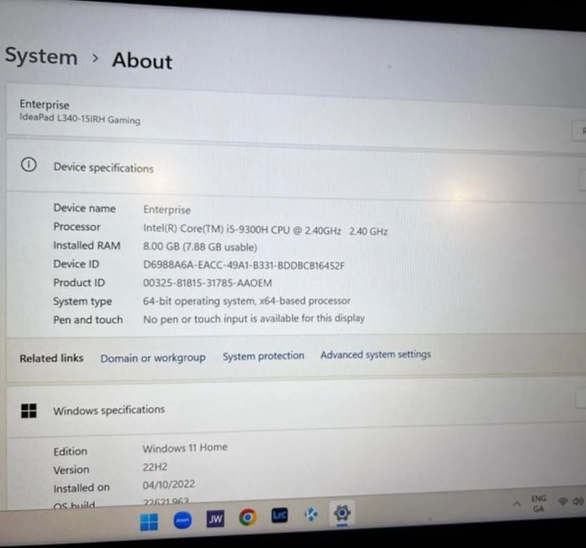 Lenovo Ideapad I5 - Image 3