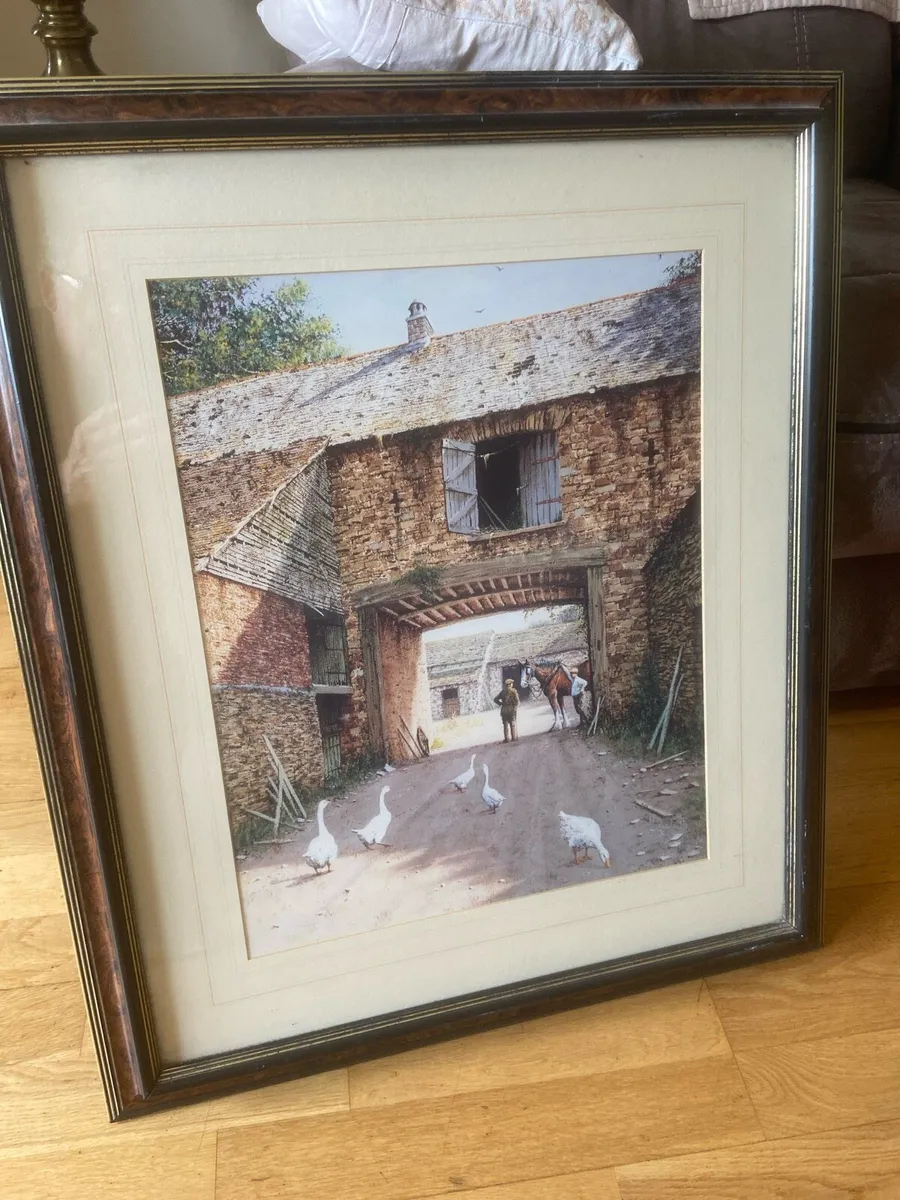 Farmyard.   Print - Image 2