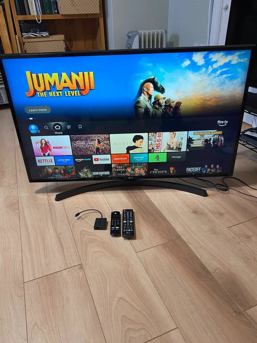LG 43" 4k HDR SMART TV with AMAZON 4K FIRESTICK - Image 1