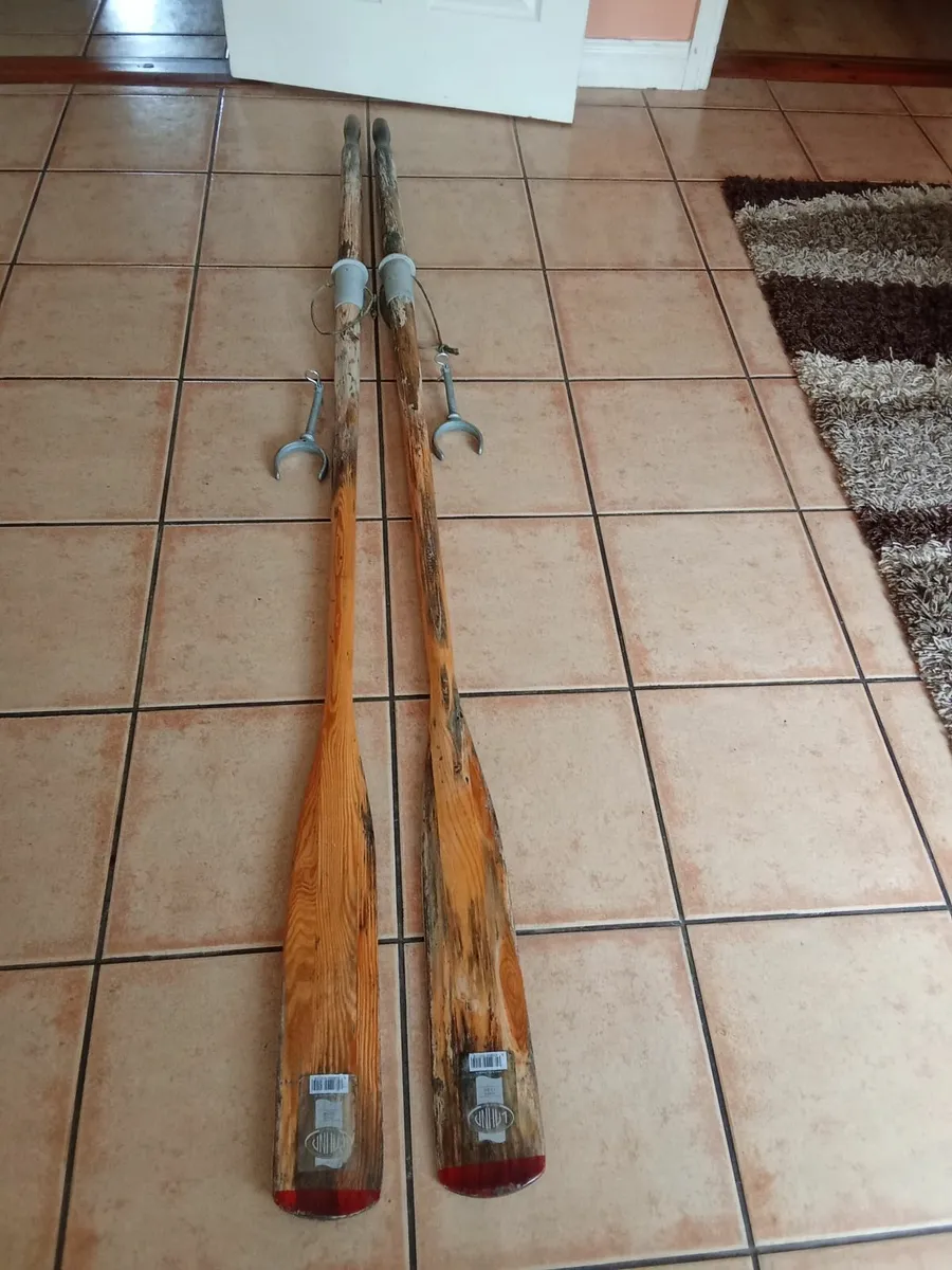 WOODEN OARS -210 cm - Image 1