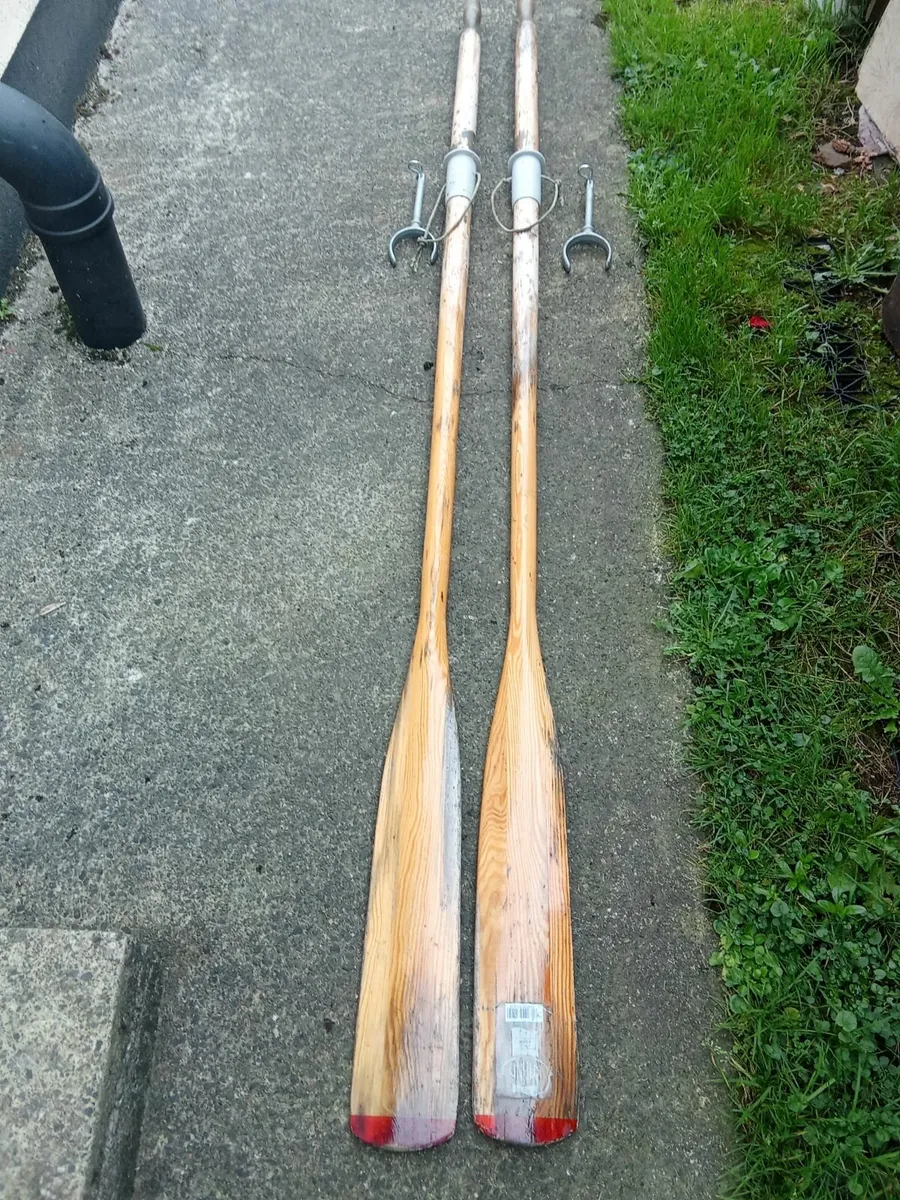 WOODEN OARS -210 cm - Image 2