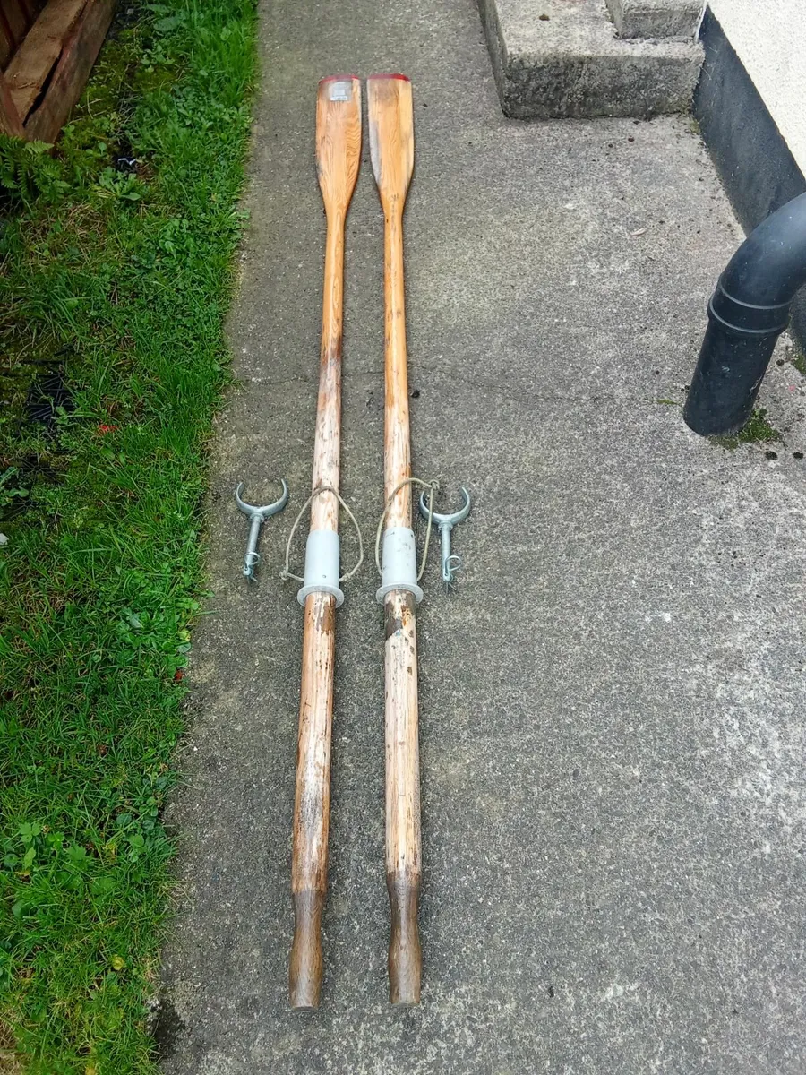 WOODEN OARS -210 cm - Image 3