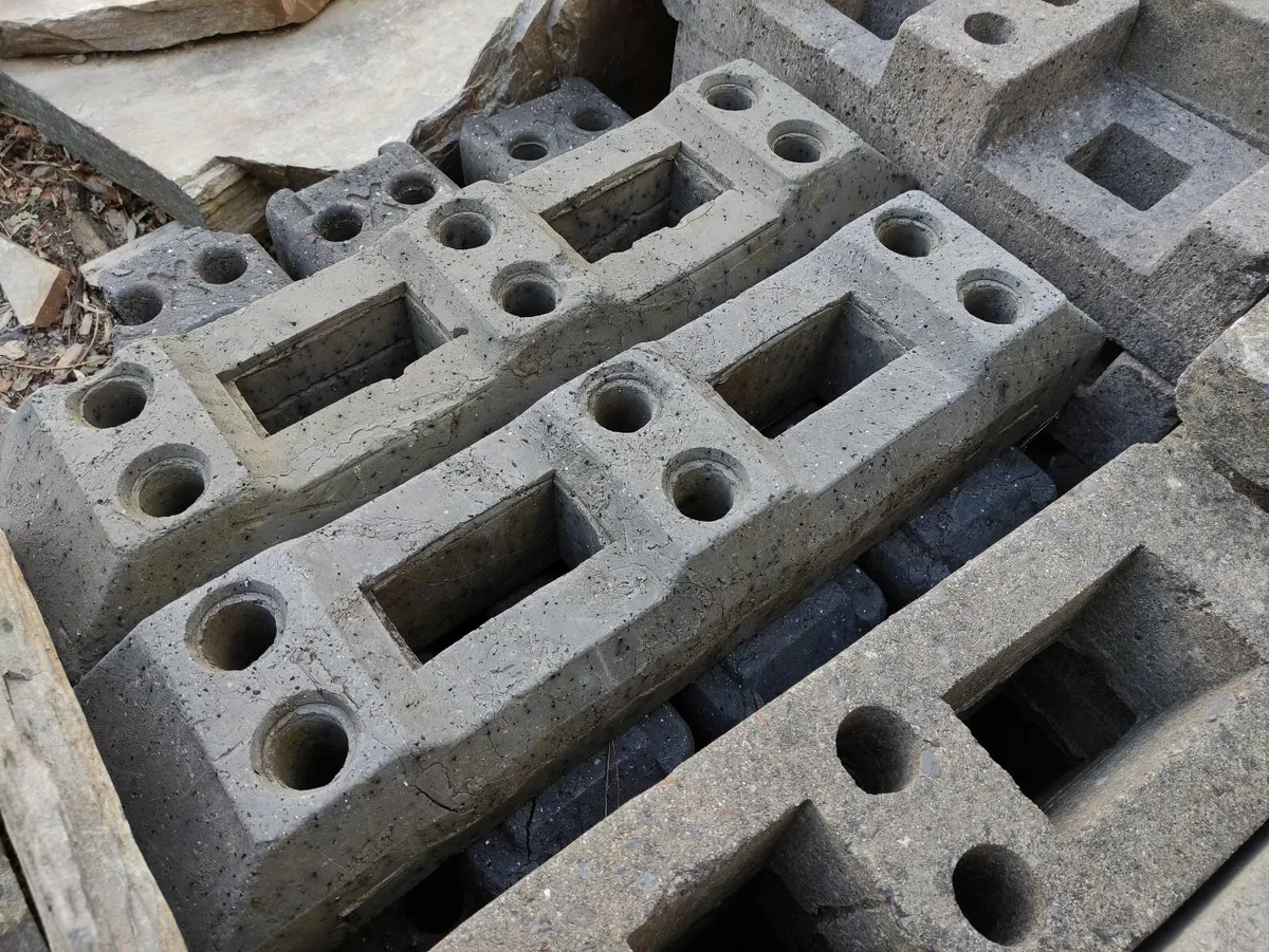 Fence Bases - Concrete & Rubber - Image 1