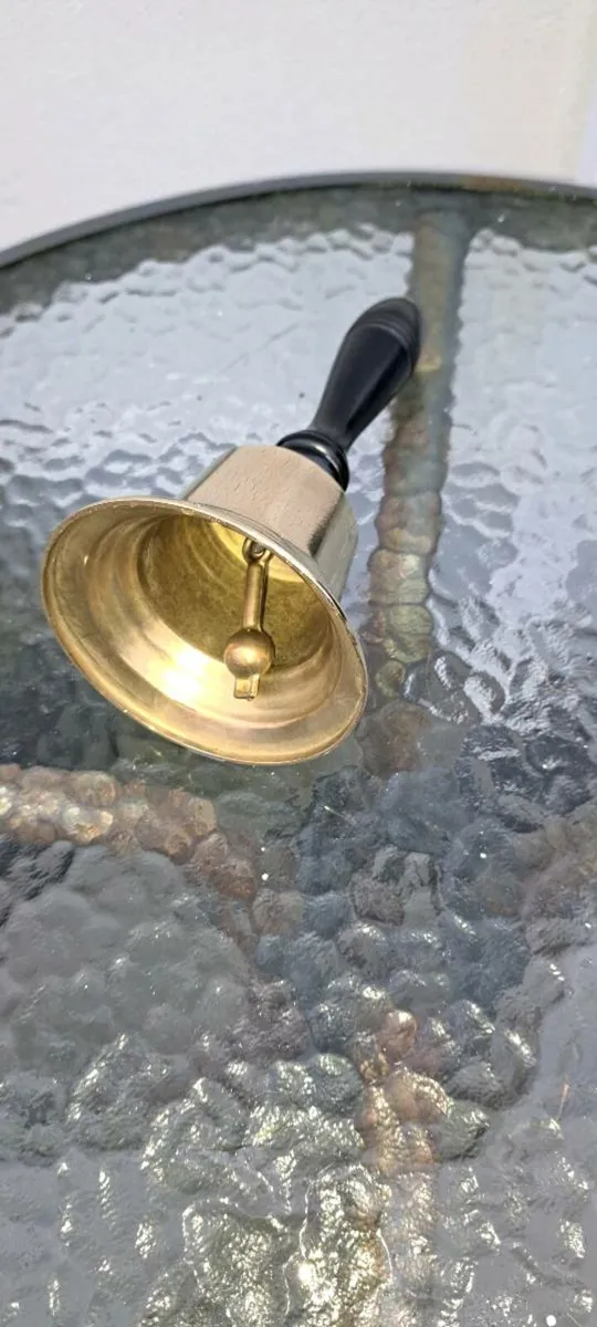 Old brass  bell - Image 2