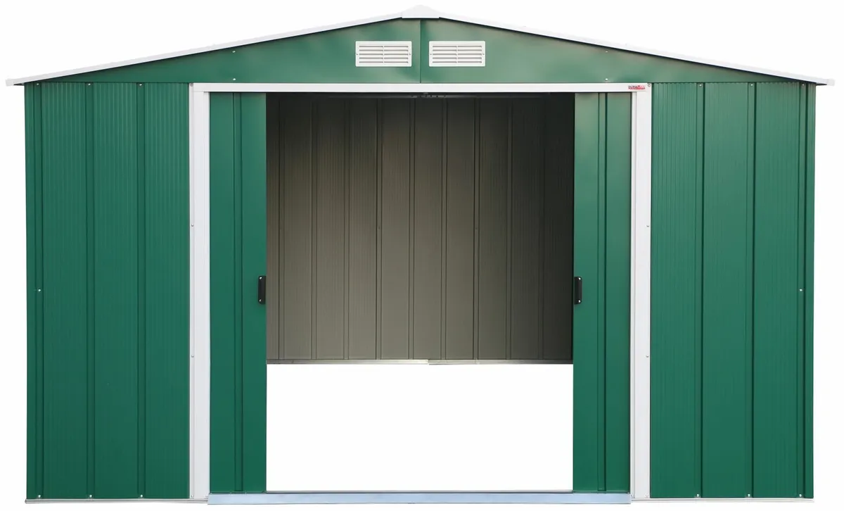 10x12 Steel Garden Sheds.|  Free Steel Floor kit I - Image 2