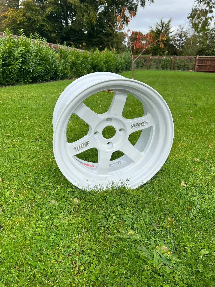 RAYS TE37V 10th Anniversary Rims ***RARE*** - Image 1