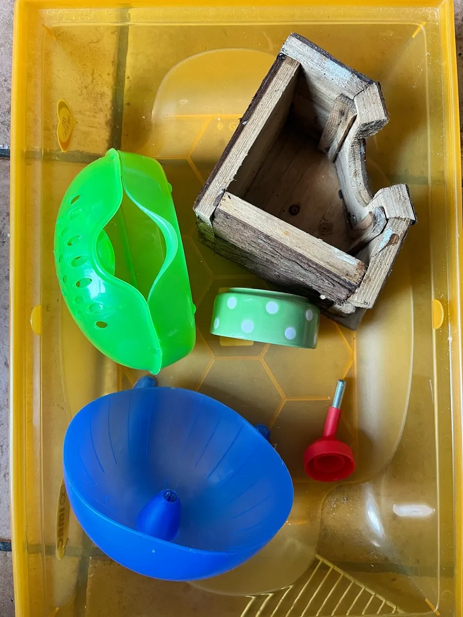 Cage home & accessories for hamster - Image 4