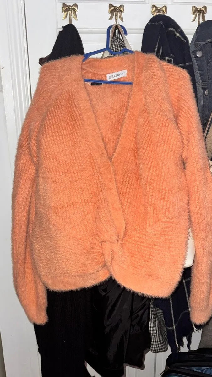 Orange Fur Sweater - Image 1