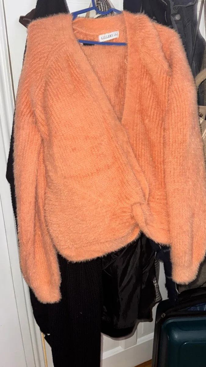 Orange Fur Sweater - Image 2