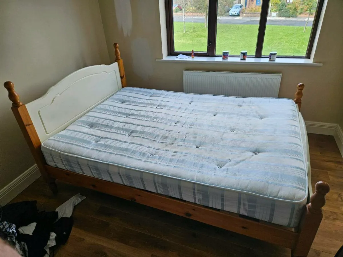 Double bed for sale - Image 1