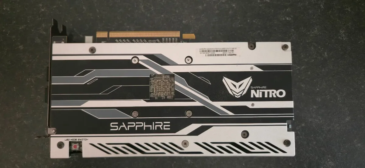 SAPPHIRE NITRO RADEON RX-480 8GB GRAPHIC CARD - Image 1