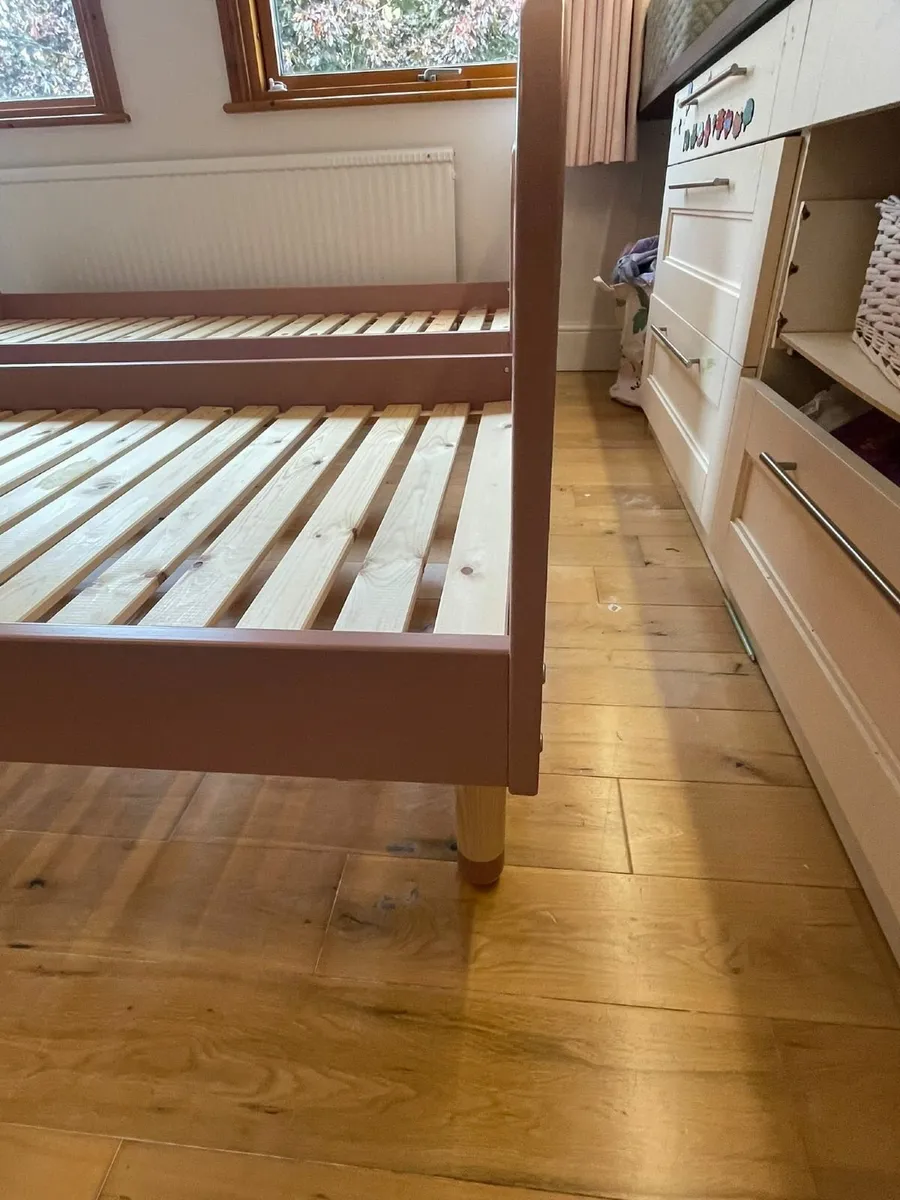 Childrens Single Bed with rails x 2 - Image 4