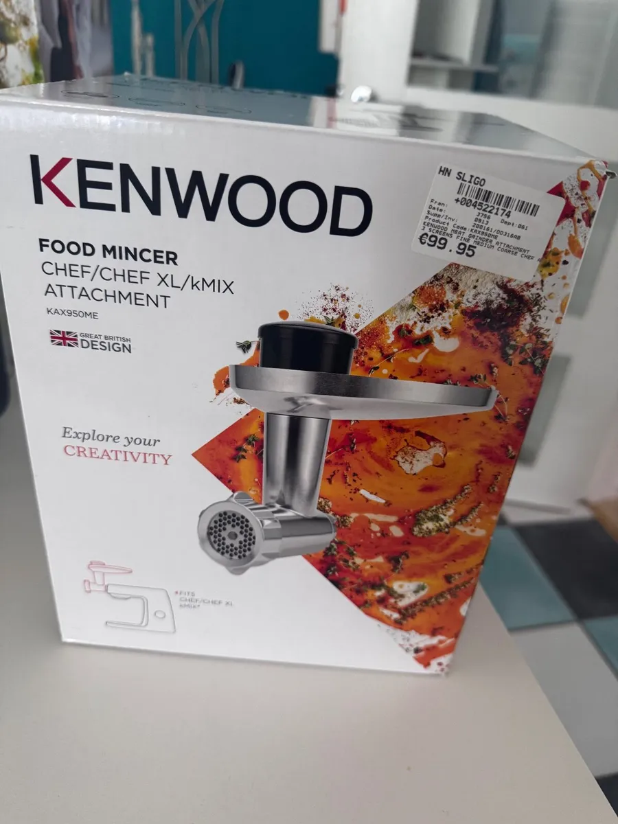 Kenwood Mixer Chef Kitchen plus accessories - Image 3