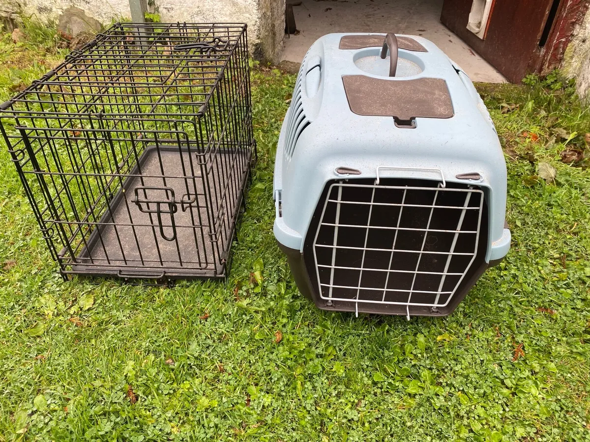 Dog crate and travel crate