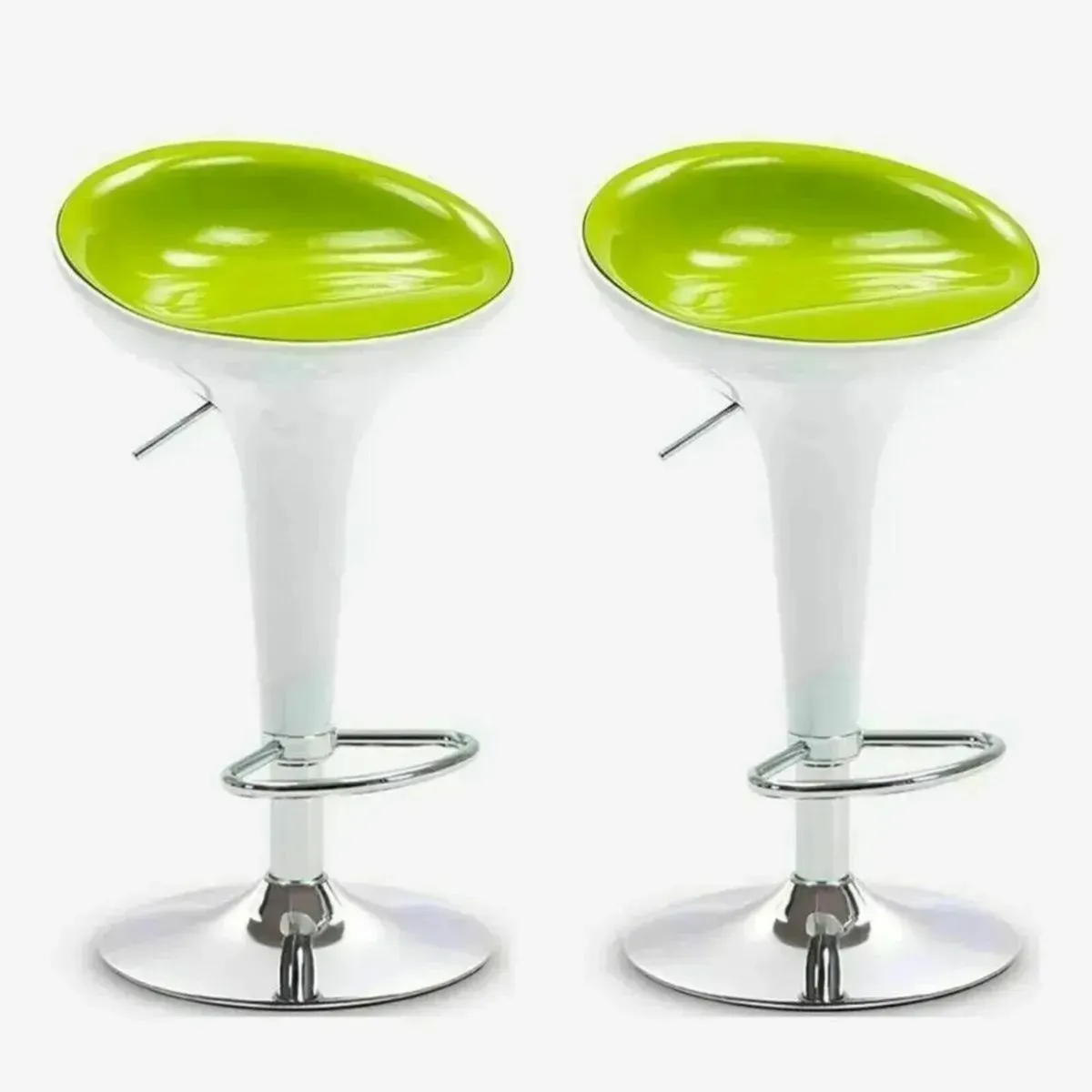 Bar Stools Set of 2 with Gas Lift for Kitchen - Image 3