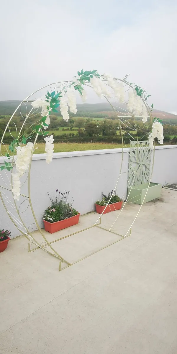Wedding Arch and Wedding Items - Image 1