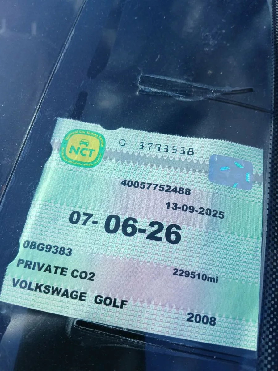 08 MK5 GOLF 1.9TDI NCT 07.26 CHEAP TAX HIGH SPEC - Image 3