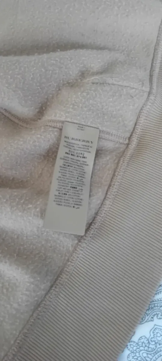 Burberry medium sized baige  hoodie - Image 1