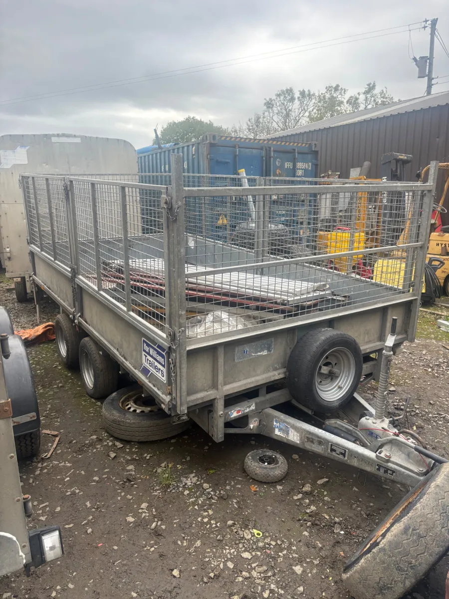 Ifor Williams 12ft dropside trailer
