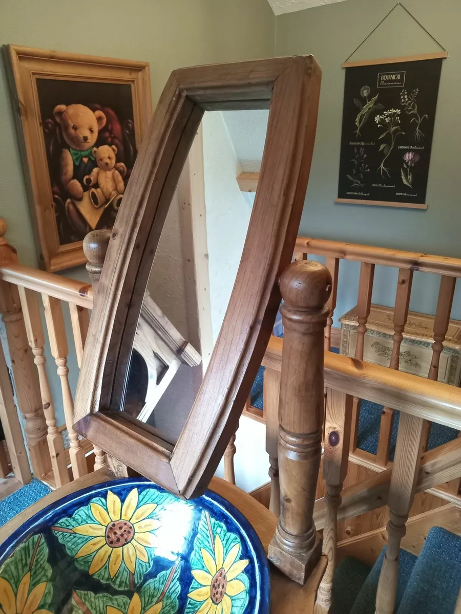 Mexican pine wash stand - Image 3