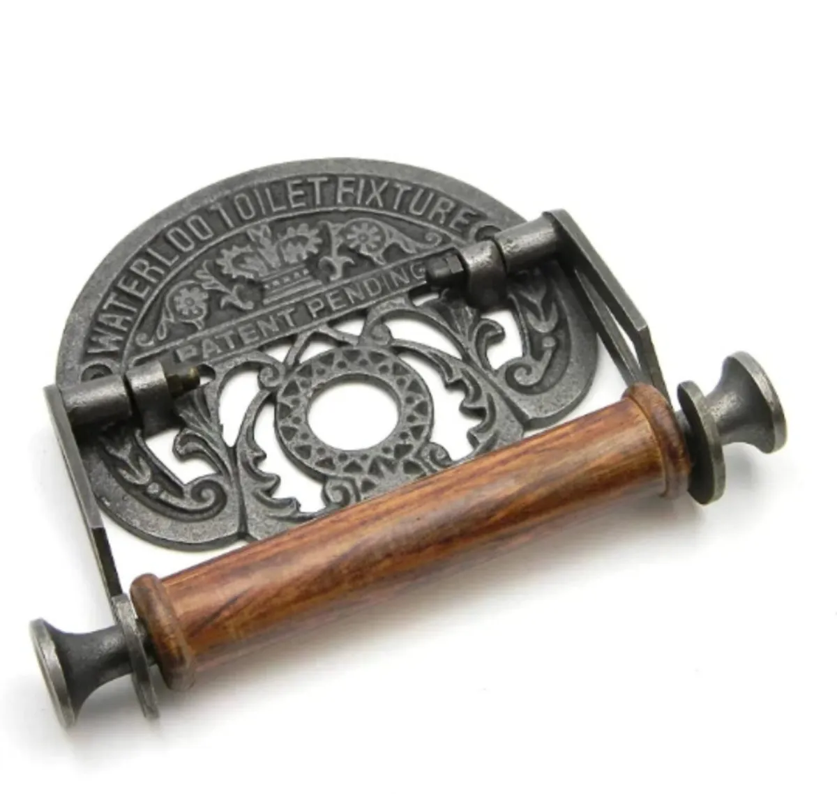Cast Iron Retro Style Toilet Roll Holder NEW - Image 2