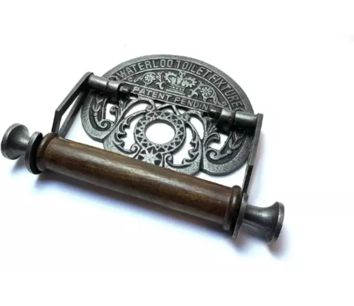 Cast Iron Retro Style Toilet Roll Holder NEW - Image 3