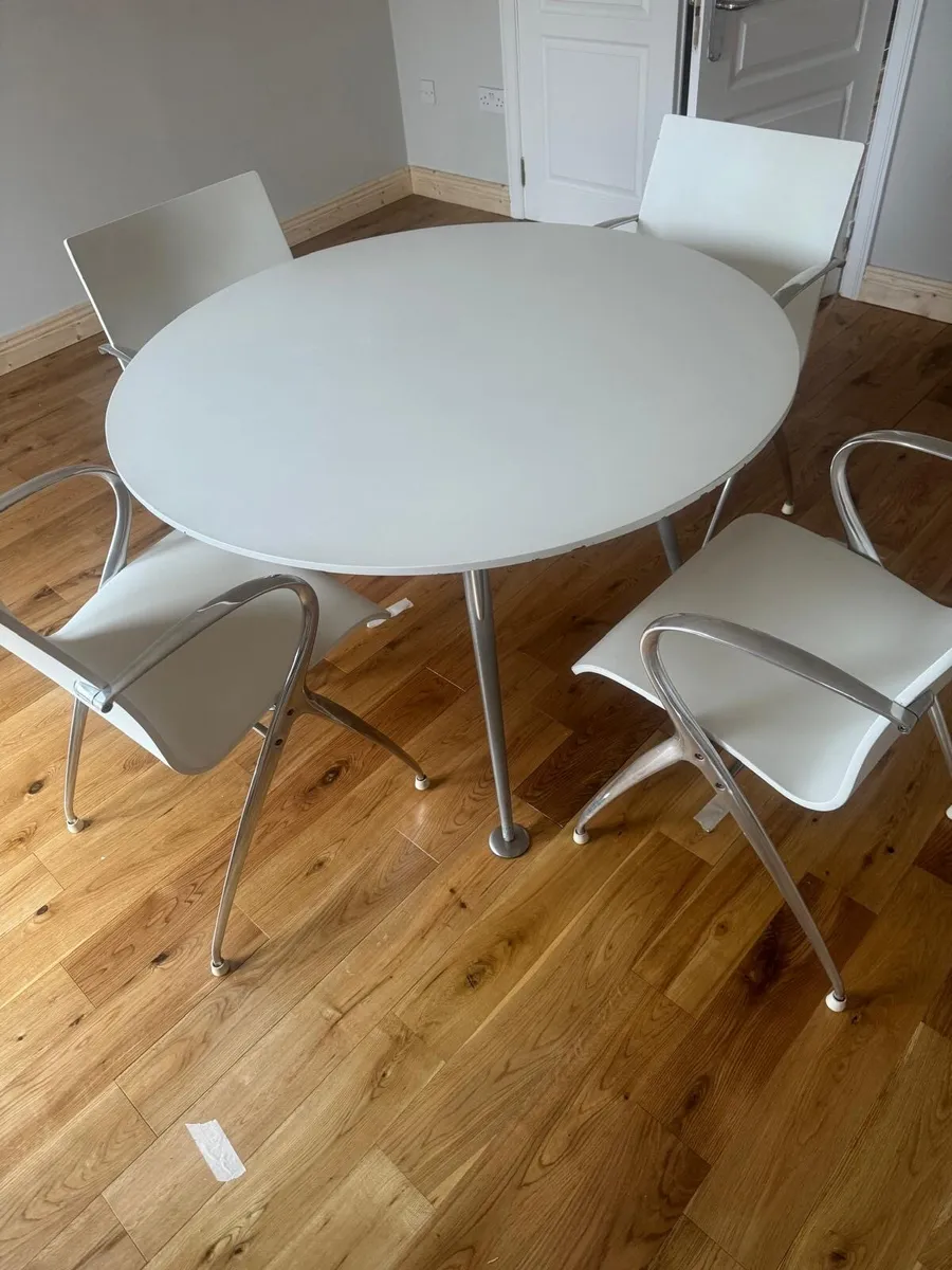Table & 4 Chairs - Image 1