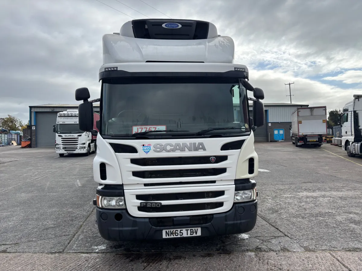 2016 Scania P280 Fridge 6x2 Rear Lift Axle Auto - Image 2