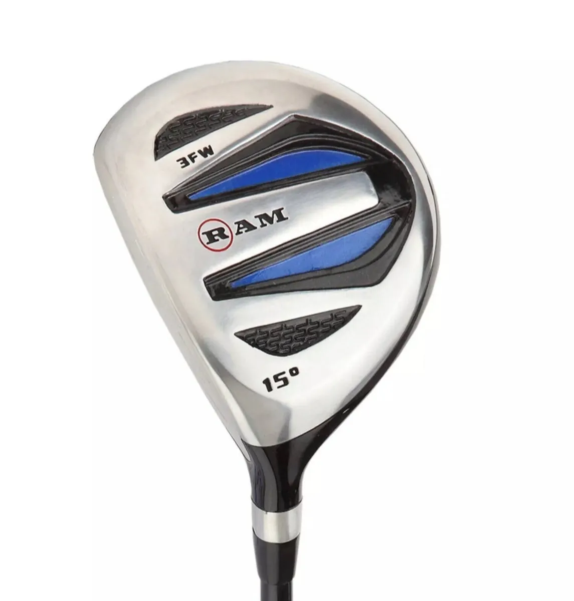 Ram Golf Left Handed EZ3 Mens 3 x Steel Woods Set - Image 3